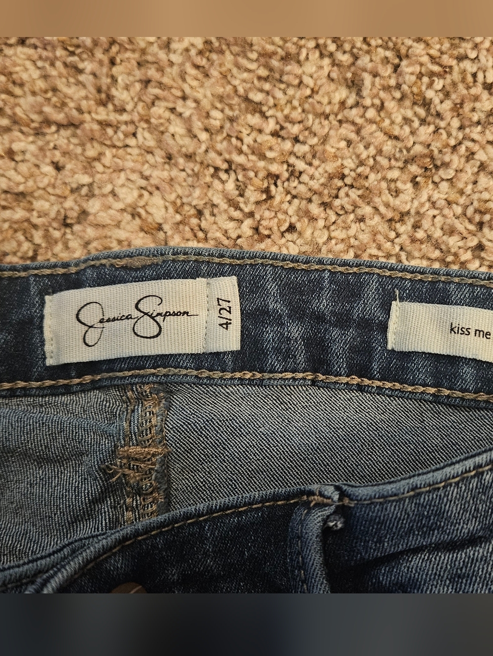 Jessica Simpson Kiss Me Skinny Jeans - Picture 3 of 3